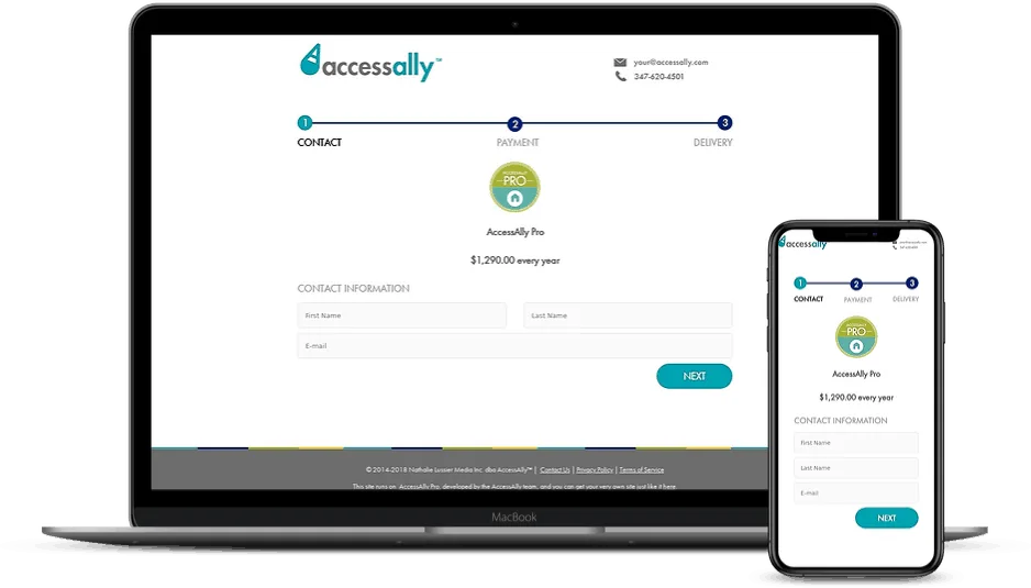 mobile responsive order forms