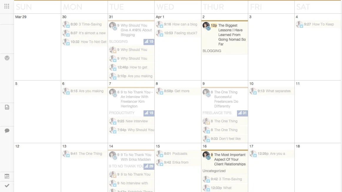 coschedule - resources for freelancers