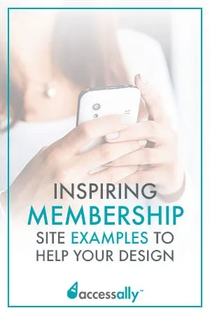 Check out these membership site examples to get inspired for your own membership site design. Simple, elegant and profitable membership site ideas to get the wheels turning. #membershipsites #onlinecourses #digitalmarketing #wordpress