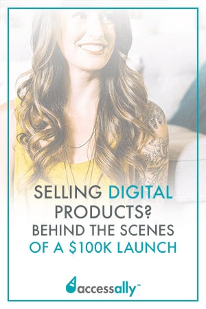 Selling digital products? Take a look at this case study to see how to reverse engineer a $100K product launch. #digitalstrategy #courselaunch #onlinemarketing #listbuilding #onlinecourses