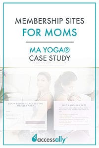 Membership Sites for Moms: A Ma Yoga Case Study