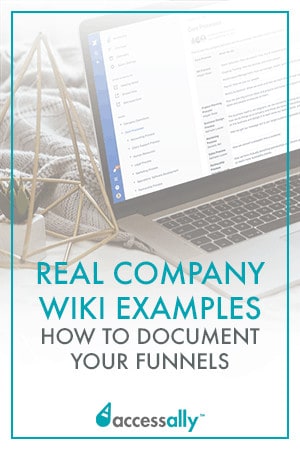 Company Wiki Examples to help you document your funnels and processes