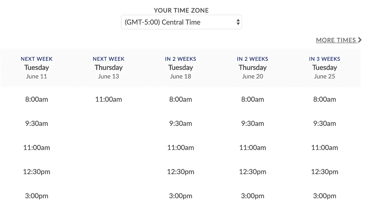 coching membership site scheduling tool