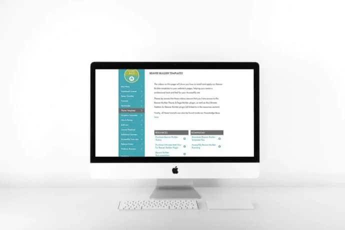 WordPress coaching portal