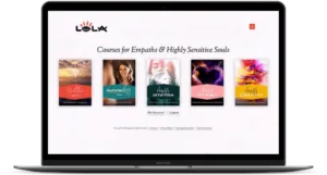 online course cross selling dashboard design example