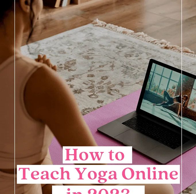 How to Teach Yoga Online in 2023 (Step-by-Step) - Laptop Image