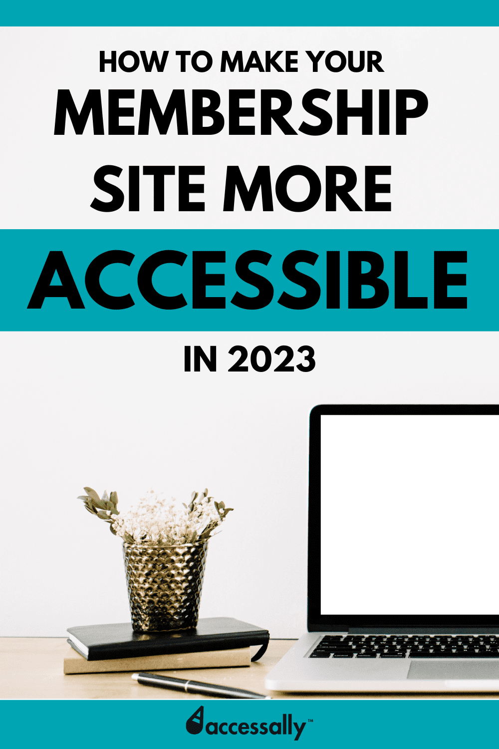 How to make your membership site more accessible in 2023 - laptop image