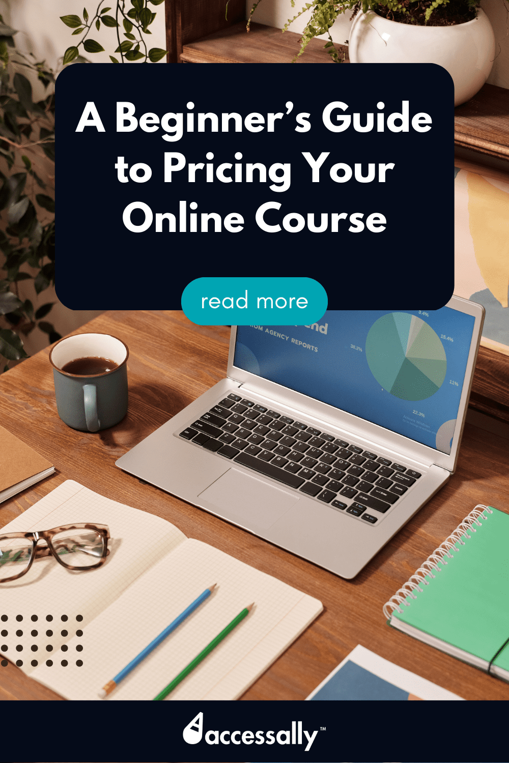 A beginner's guide to pricing your online course - laptop image