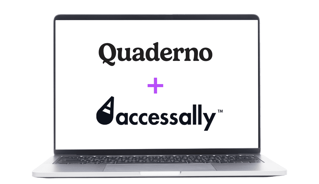 Quaderno AccessAlly Integration Image in AccessAlly