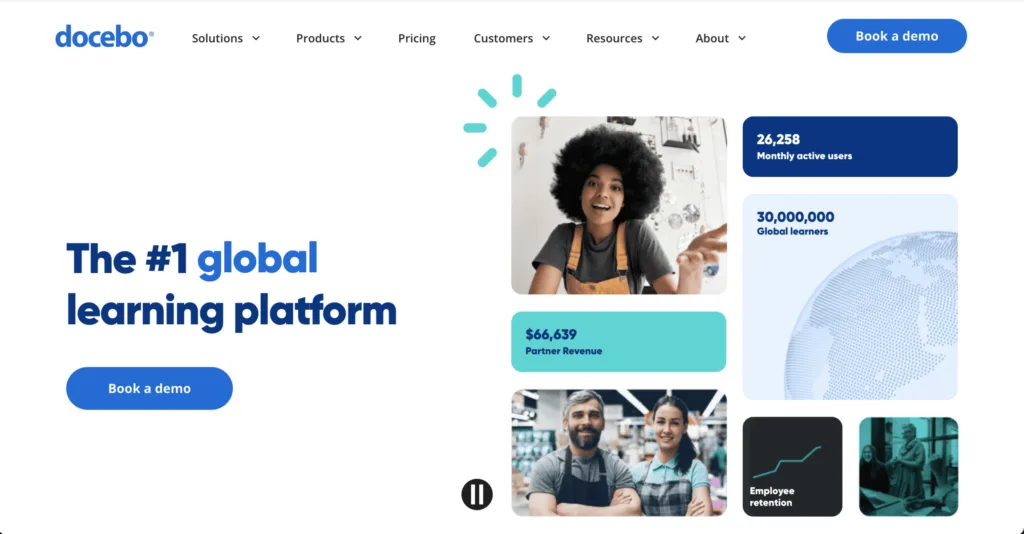 Enterprise lms platforms Docebo