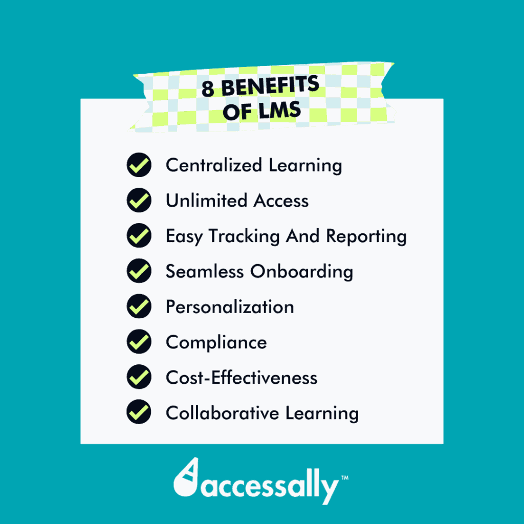 what are the benefits of an lms