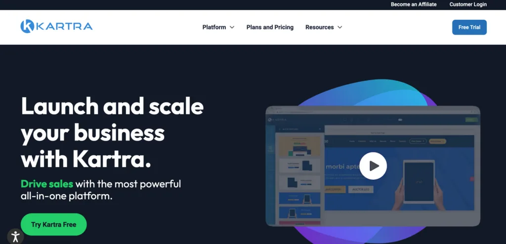 Kartra-best-membership-site-platforms - AccessAlly Kartra best membership site platforms
