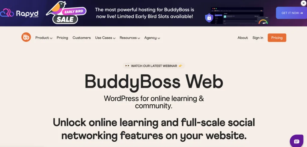 best-membership-site-platforms-BuddyBoss - AccessAlly