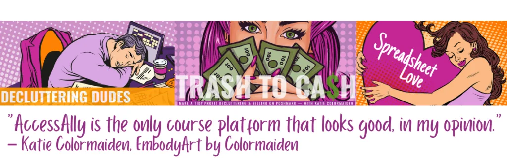 Colormaiden Course Offerings - AccessAlly EmbodyArt by Colormaiden Online Course Offerings