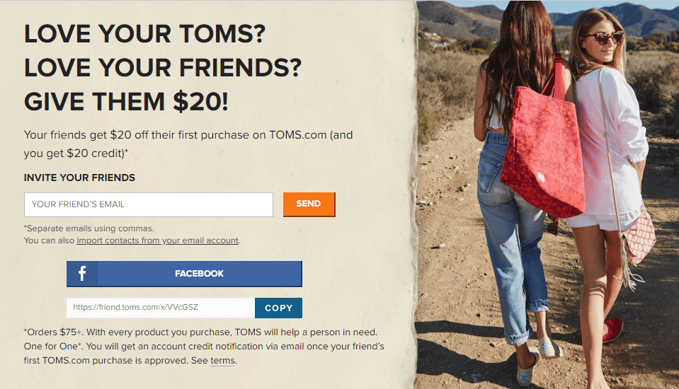 referal a friend discount example - AccessAlly