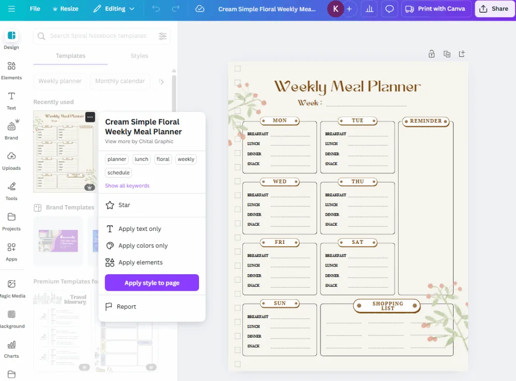 Create your own templates in canva - AccessAlly